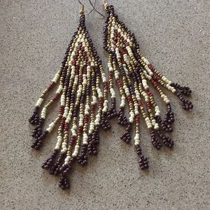 Beaded earrings